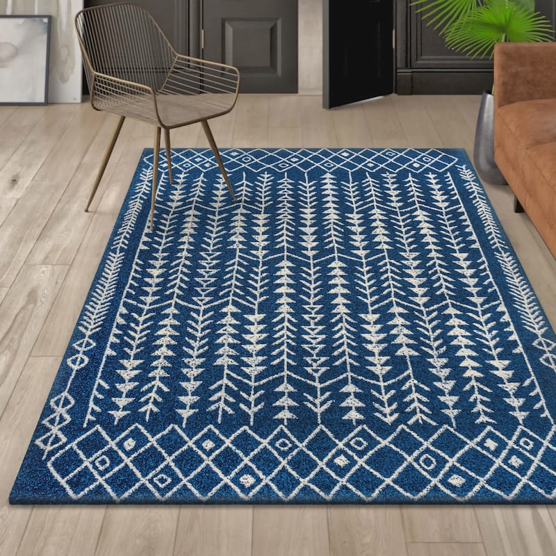 JONATHAN Y Asilah Moroccan Geometric Area Rug
