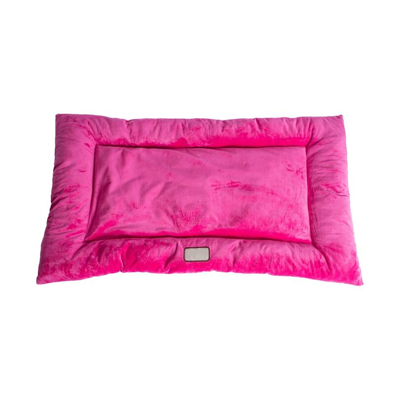 Pet Bed Mat, Dog Crate Soft Pad With Poly Fill Cushion