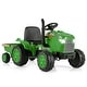 preview thumbnail 3 of 26, 12V Kids Ride On Tractor with Trailer and Remote Control - 49” x 23” x 24” (L x W x H)