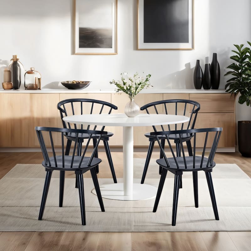 Country Classic 21.7" Wide Spindle Back Dining Chairs