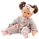 preview thumbnail 1 of 3, Gotz Maxy Muffin Popsicle - 16.5" Soft Baby Doll with Brown Hair to Wash & Style