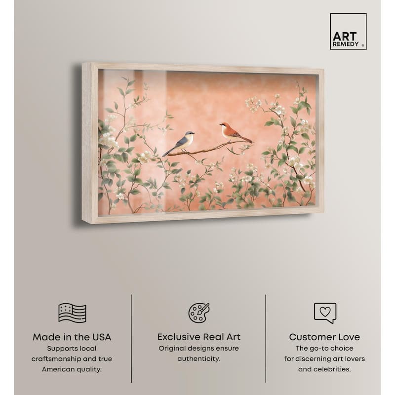 Perch in the Trees Shadowbox by Art Remedy