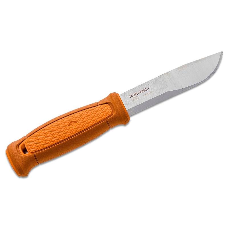 Kansbol ‎Fixed Blade Knife with Sandvik Blade & Sheath - ‎Burnt Orange