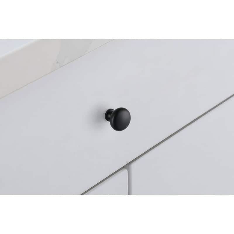 Carmen 1.2" Diameter Mushroom Knob Multipack (Set of 10)
