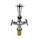 preview thumbnail 7 of 11, Chrome Bathroom Faucets 9.5 in. Dolphin Shaped Bathroom Sink Faucet with 2 Handles Renovators Supply