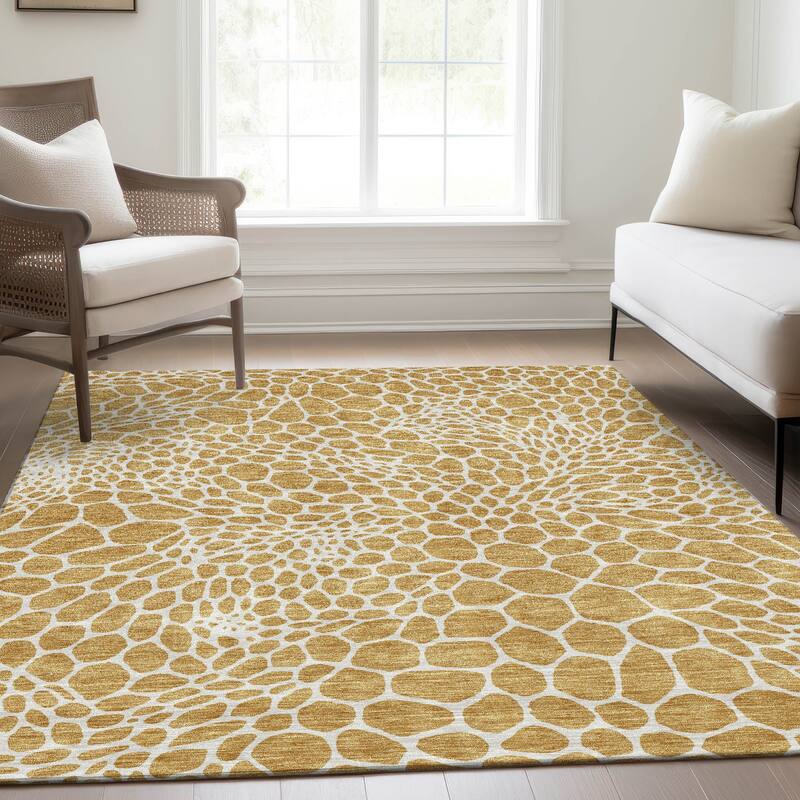 Premium Washable Super Soft Contempory Prints Mayfield Rug