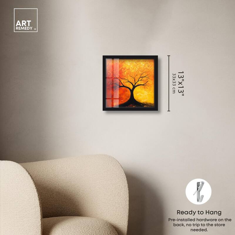 Tree of Opposites I Shadowbox by Art Remedy
