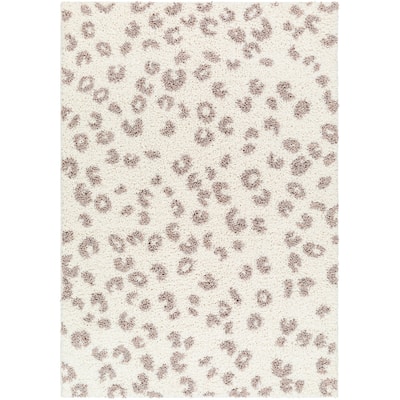 Livabliss Birmingham Animal Print Plush Area Rug