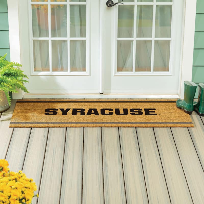 Syracuse University Monochrome Indoor/Outdoor Coir Door Mat