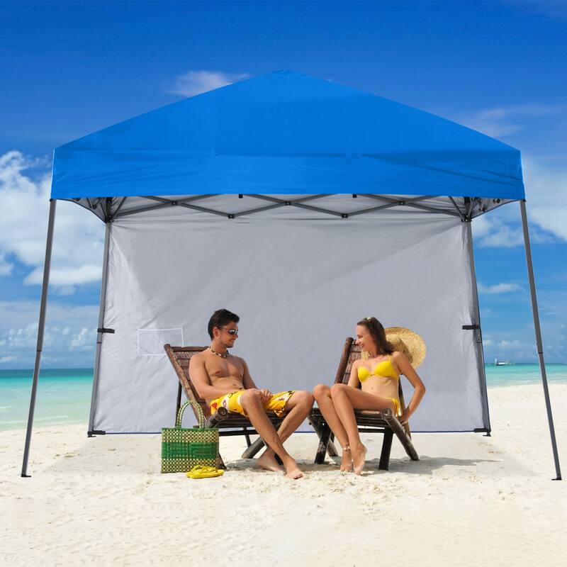 ABCCANOPY Stable Pop up Outdoor Canopy Tent with Sun Wall