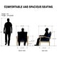 preview thumbnail 10 of 18, Cambridge Casual Caterina 4-piece Teak Patio Conversation Set