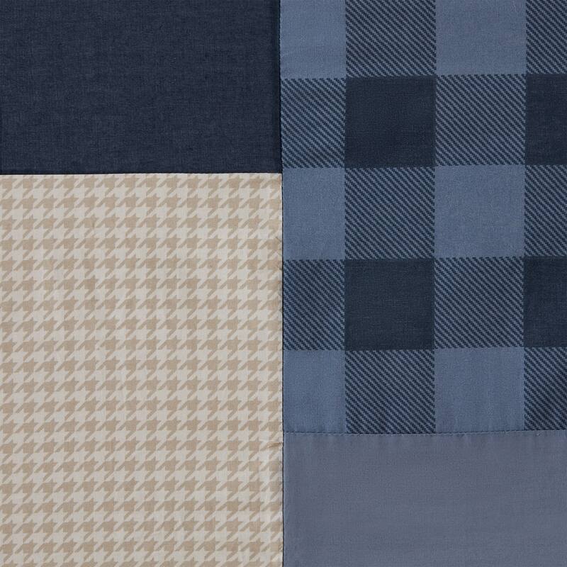 Woolrich Winter Hills Tan Cotton Shower Curtain