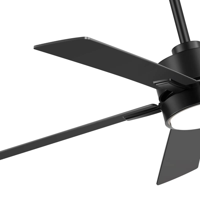 52" Integrated Ceiling Fan with LED Light and Remote(5-Blade)