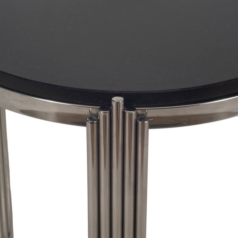 Metal Modern Stone Top Table
