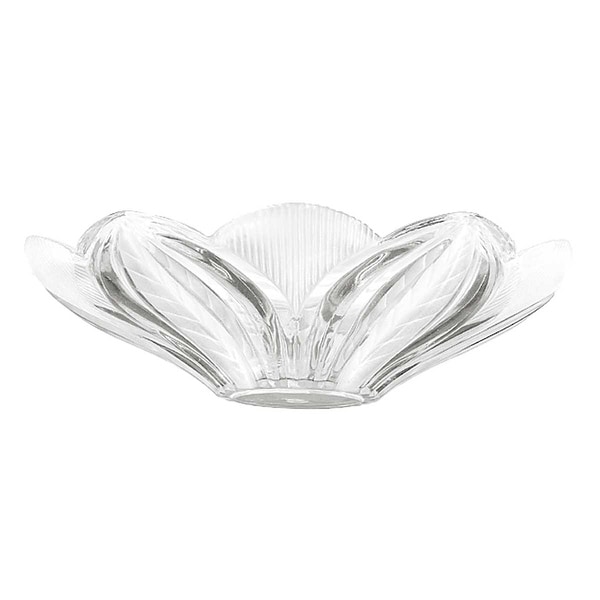 Lamp Shade Clear Glass Leaf Dome Shade