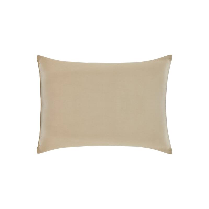 HomeRoots Cotton Wool Medium Hypoallergenic Standard Size Bed Pillow - Ivory