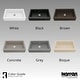 preview thumbnail 16 of 66, Karran Retrofit Farmhouse Quartz Single Bowl Kitchen Sink Kit