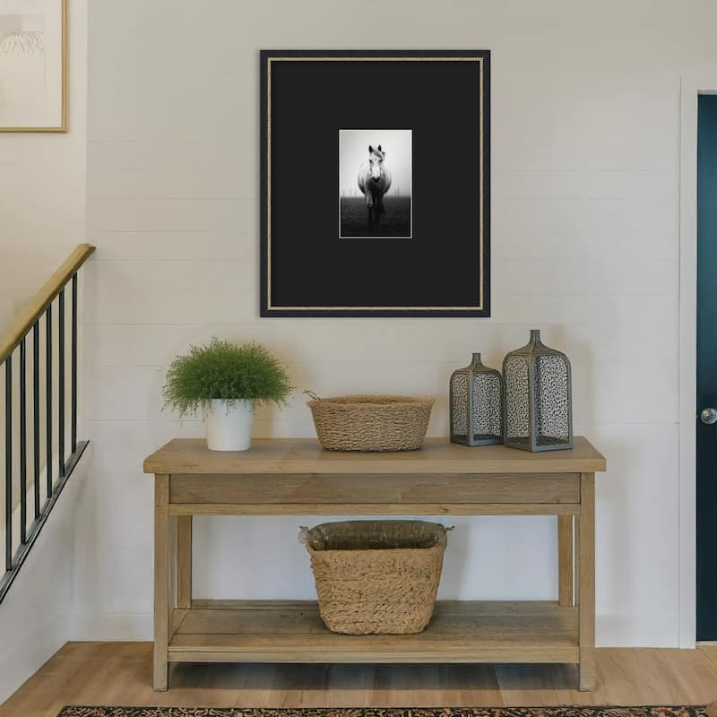 Confidence by Christophe Staelens Wood Framed Wall Art Print