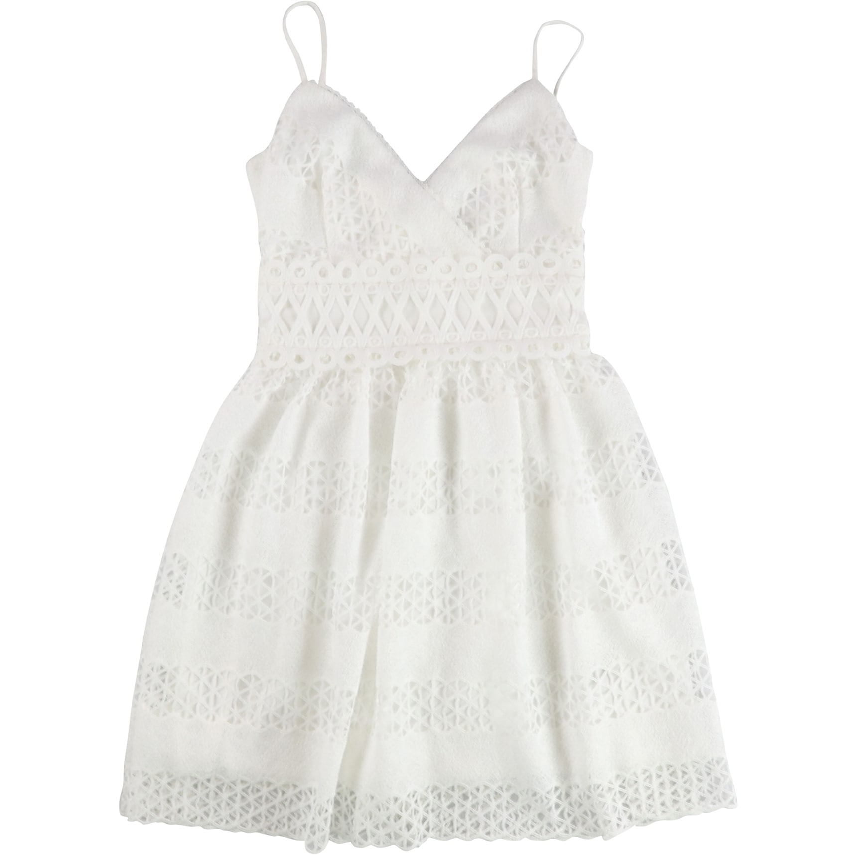 GUESS Womens Eyelet Fit & Flare Dress,, Off-White, 2 - Overstock - 41849994 GUESS Womens Eyelet Fit & Flare Dress,, Off-White, 2 - Overstock - 41849994