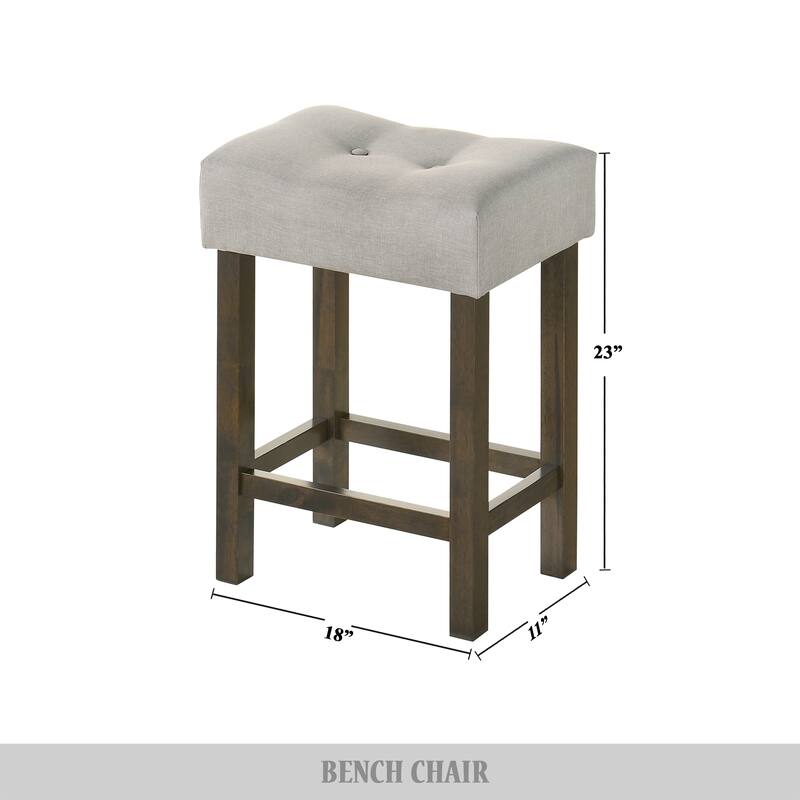 CraftPorch Classy 3-piece Counter Height Dining Set