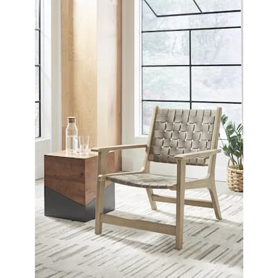 Signature Design by Ashley Jameset Taupe Accent Chair - 27.63" W x 31.13" D x 31.88" H