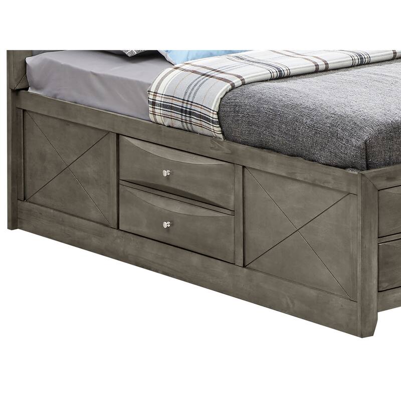 Glory Furniture Marilla Panel Storage Bed