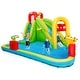preview thumbnail 1 of 34, Costway Inflatable Water Slide Kids Bounce House Splash Pool Green+Yellow - without Blower
