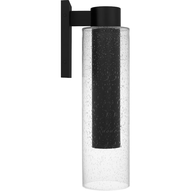 Sawyer 1-Light Matte Black Dark Sky Outdoor Wall Lantern