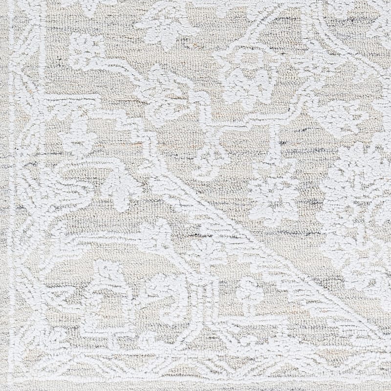 Livabliss Shabby Chic Piazza Medallion Area Rug