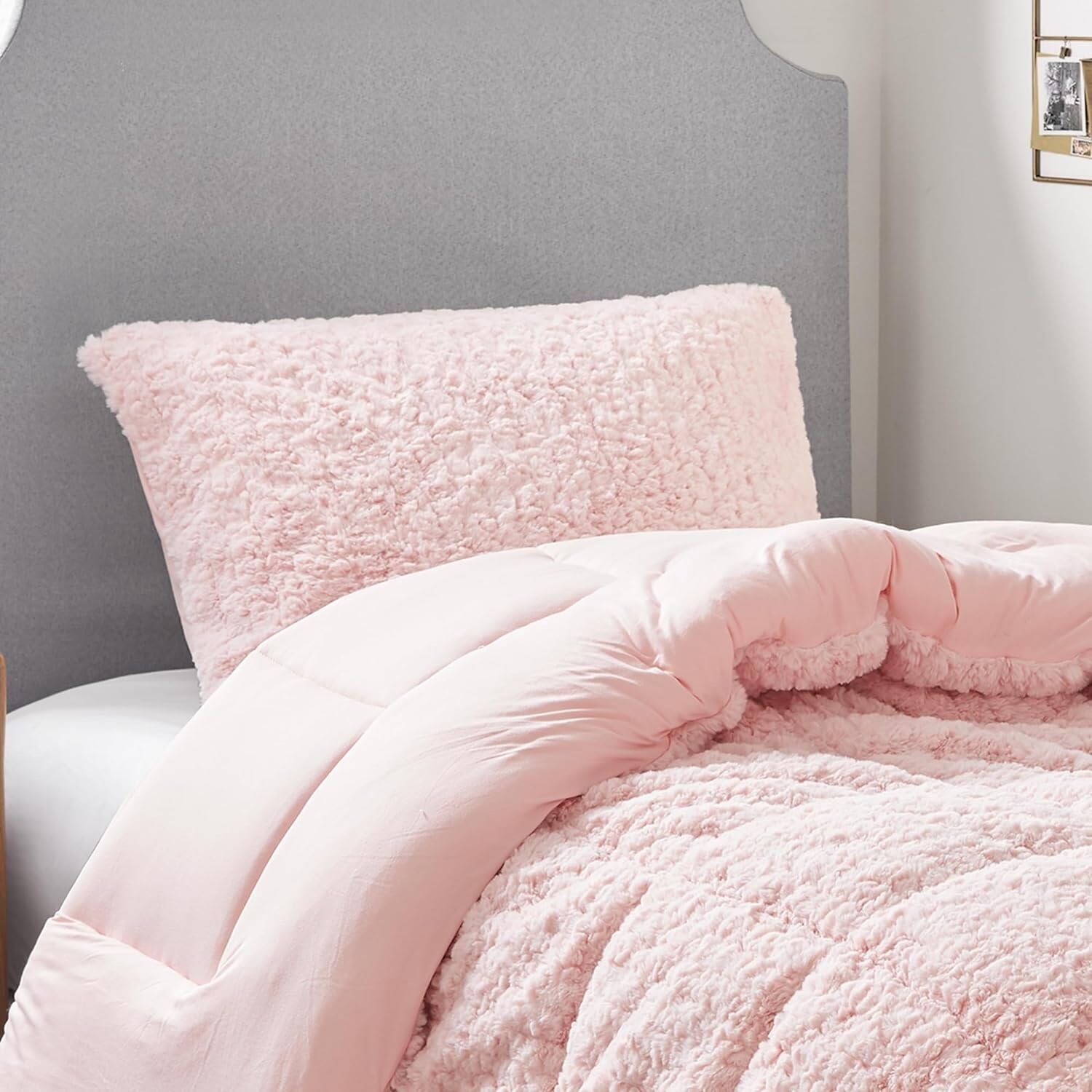 Pink pillow hot sale sham