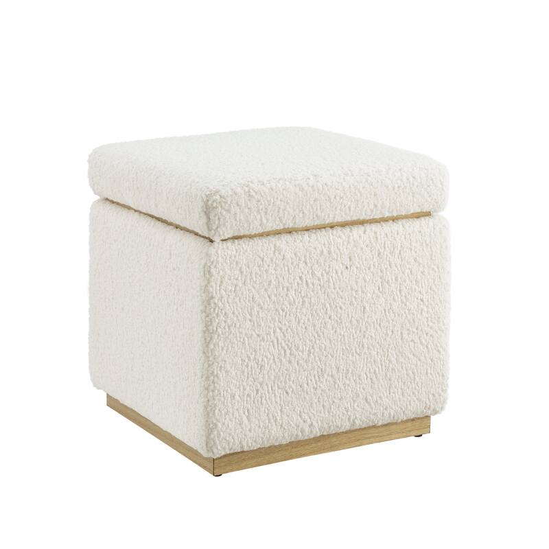 Rue Sherpa Square Storage Ottoman
