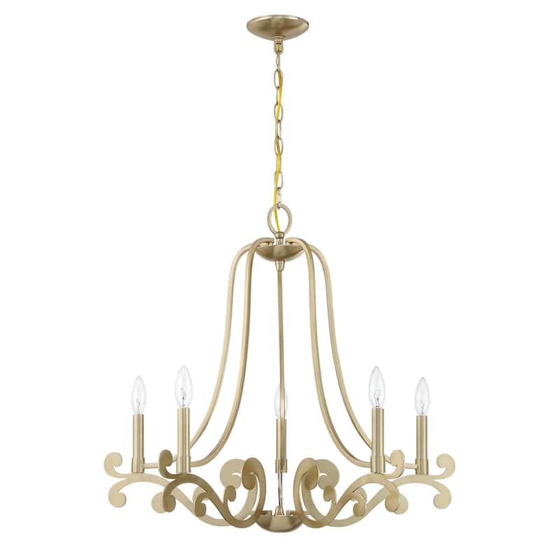 Savoy House 1-6096-5 Lombard 5 Light 27" Wide Taper Candle Style
