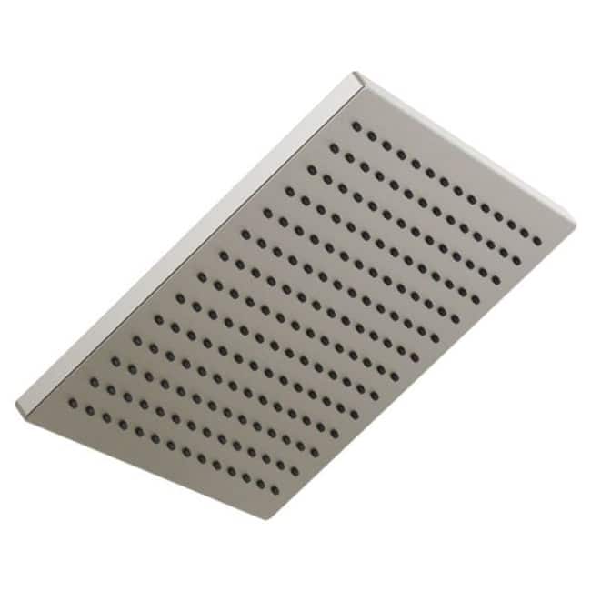 Delta Universal Showering 2.5 GPM Single Function Rain Shower Head - Brilliance Stainless