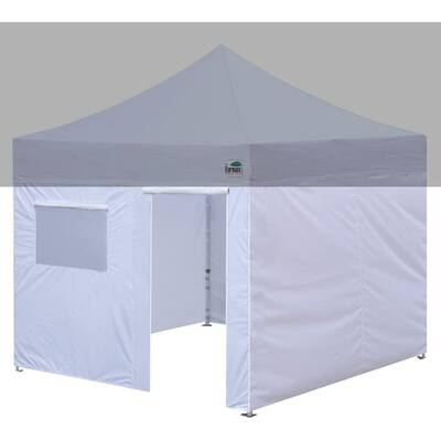Eurmax Full Zippered Walls for 10x10 Easy Pop Up Canopy Tent 4 Sidewalls ONLY