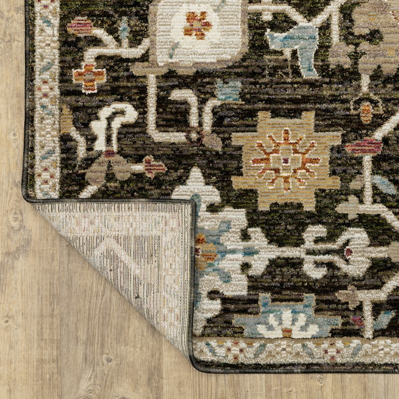 Style Haven Adalynn Vintage Bohemian Brown/ Multi Area Rug