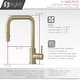 preview thumbnail 18 of 41, STYLISH Kitchen Sink Faucet Single Handle Pull Down Dual Mode in Stainless Steel - Faucet Height: 14 3/8" | Spout Height: 7 7/8"