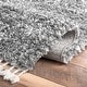 preview thumbnail 15 of 40, Brooklyn Rug Co Thelma Modern Shag Tassel Area Rug