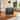Oyala Black Finish 2-door Kitchen Island with Power and USB outlets by iNSPIRE Q Modern