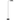 60 Watt Accorto Metal Pharmacy Floor Lamp in Black - One Size