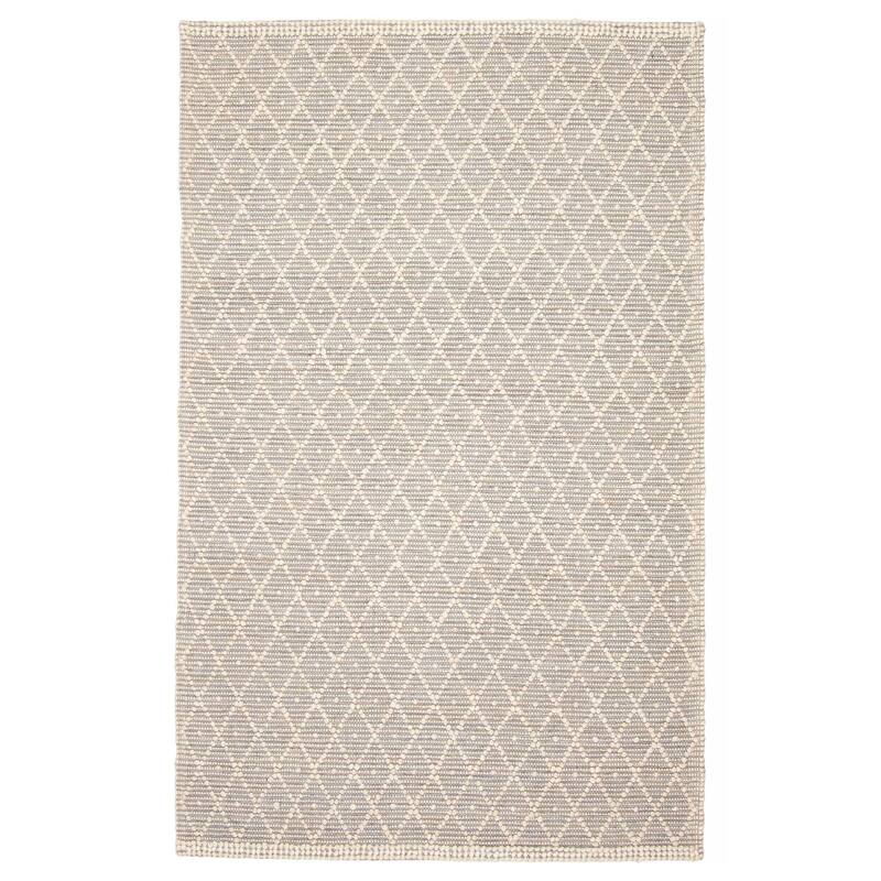 ECARPETGALLERY Braid weave Sienna Grey Wool Rug - 5'1 x 8'0 - Grey - 5'1 x 8'0