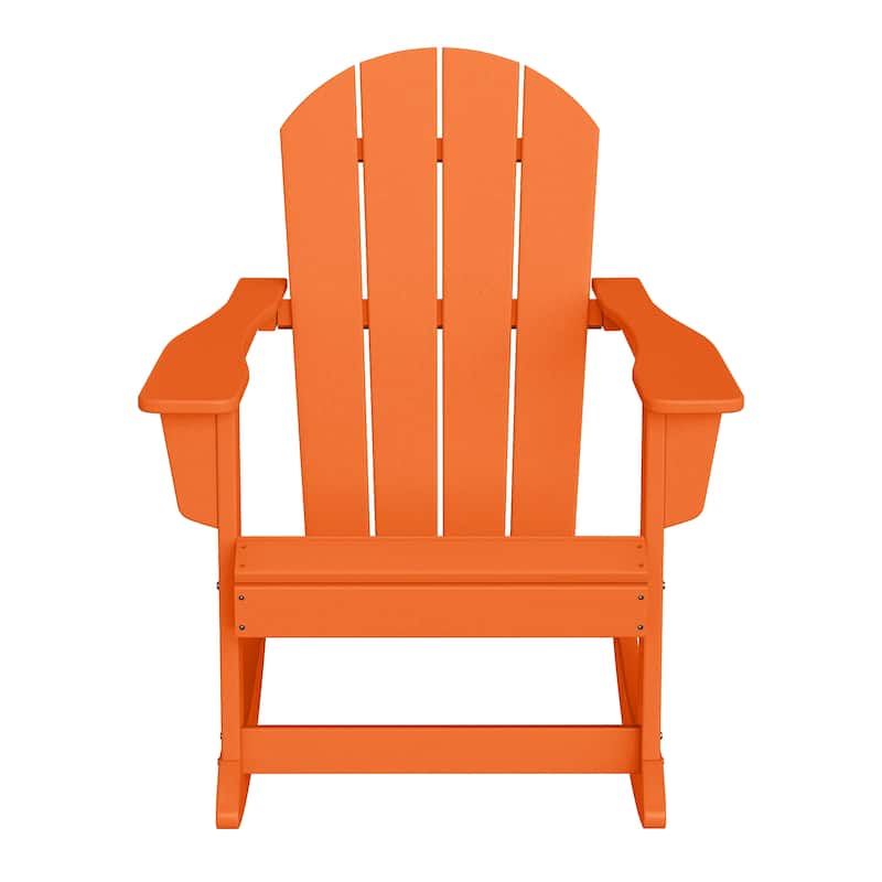 Polytrends Laguna Hdpe All Weather Outdoor Patio Rocking Chair