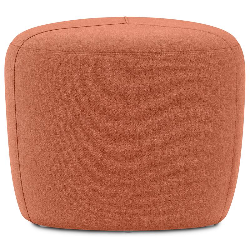 WYNDENHALL Brea 18 inch Wide Contemporary Irregular Ottoman Bench