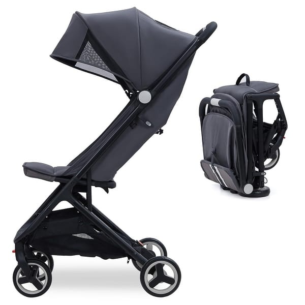 slide 2 of 9, Lightweight Stroller,Reclining Seat and Canopy