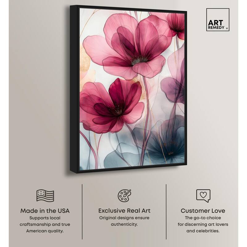 Filigree Flora II Canvas by Art Remedy