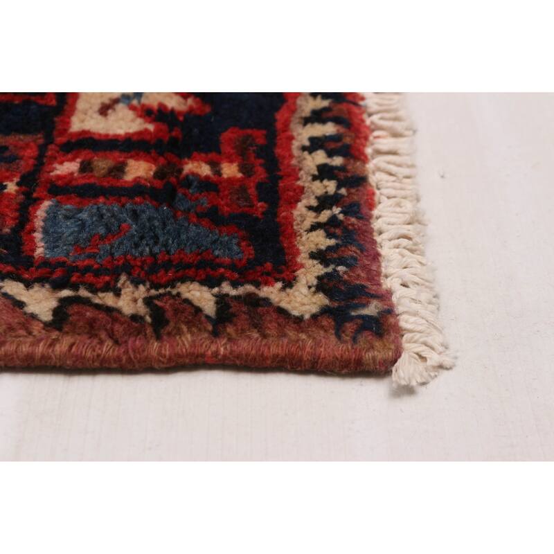 ECARPETGALLERY Hand-knotted Anadol Red Wool Rug - 4'3 x 9'5