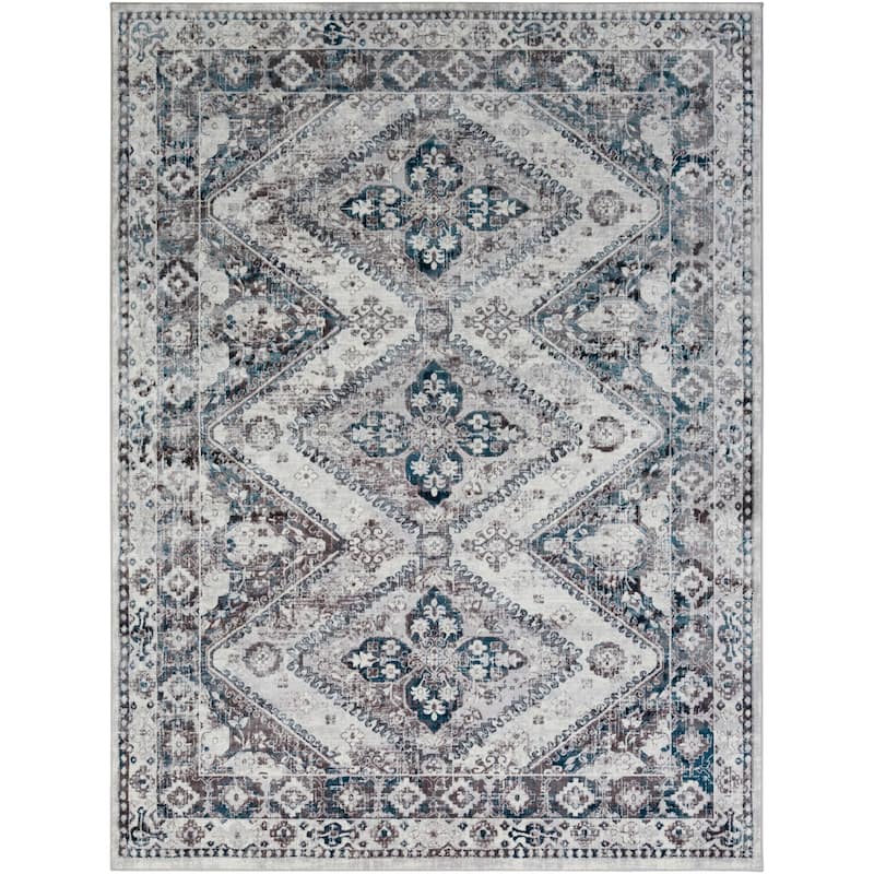 Livabliss Arundell Bohemian Medallion Area Rug