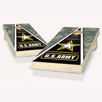 US Army Cornhole Board Outdoor Game Set