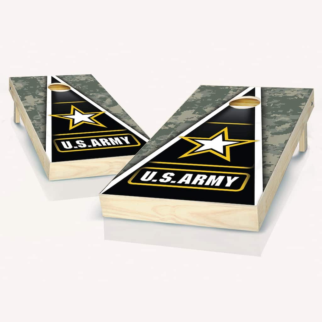 US Army Cornhole Board Outdoor Game Set