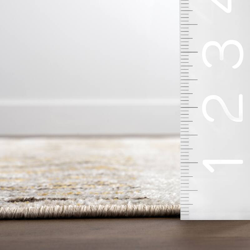 Nuloom Maemi Abstract Machine Washable Area Rug