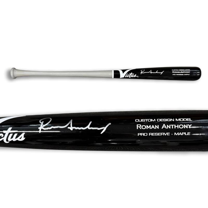 Roman Anthony Boston Red Sox Autographed Victus Game Model Signed Baseball Bat Fanatics Authentic COA - 8' x 11'